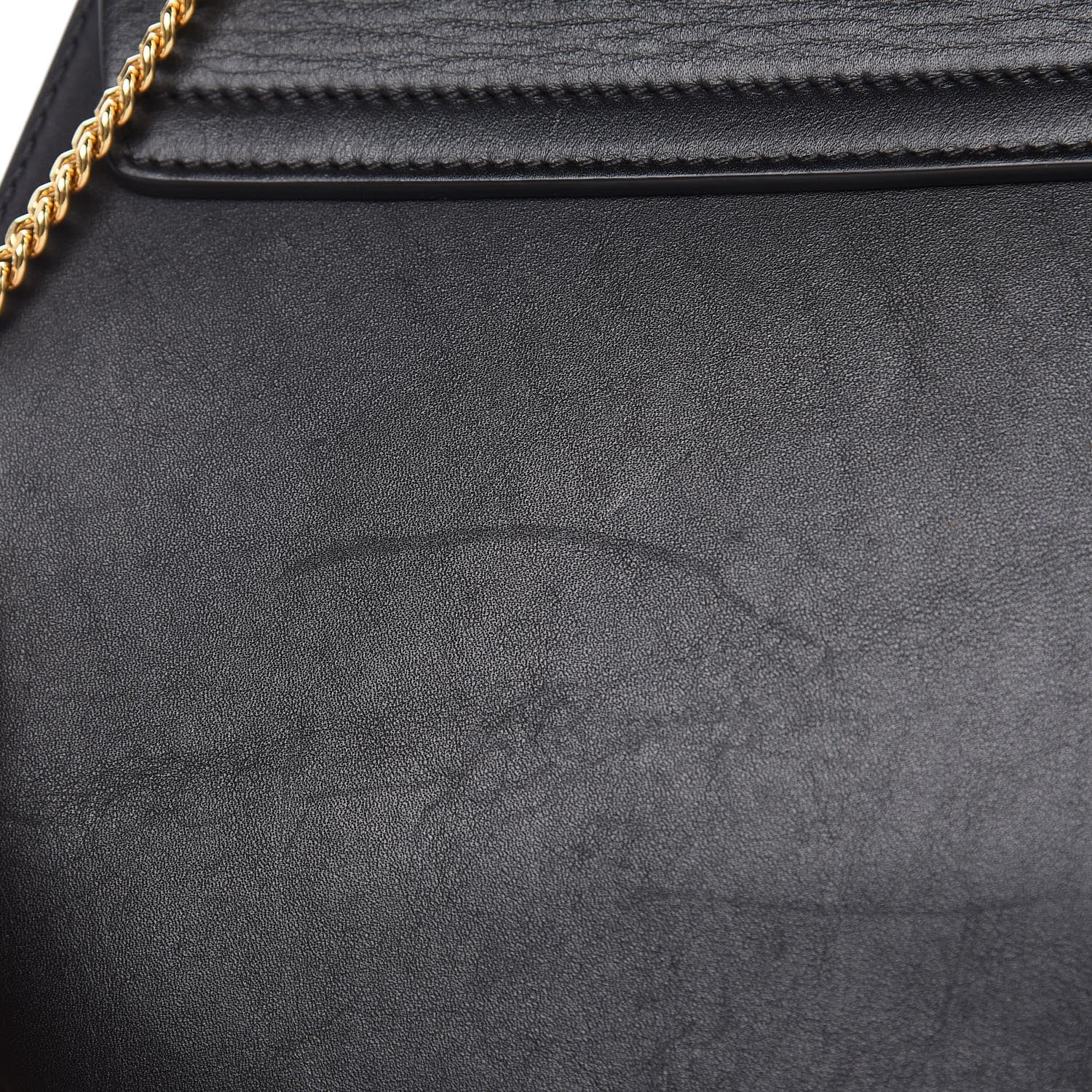 Chloe Suede Smooth Calfskin Drew Shoulder Bag Black 12 of 16