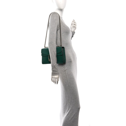Gucci Pebbled Calfskin Small Dionysus Shoulder Bag Emerald 2 of 10