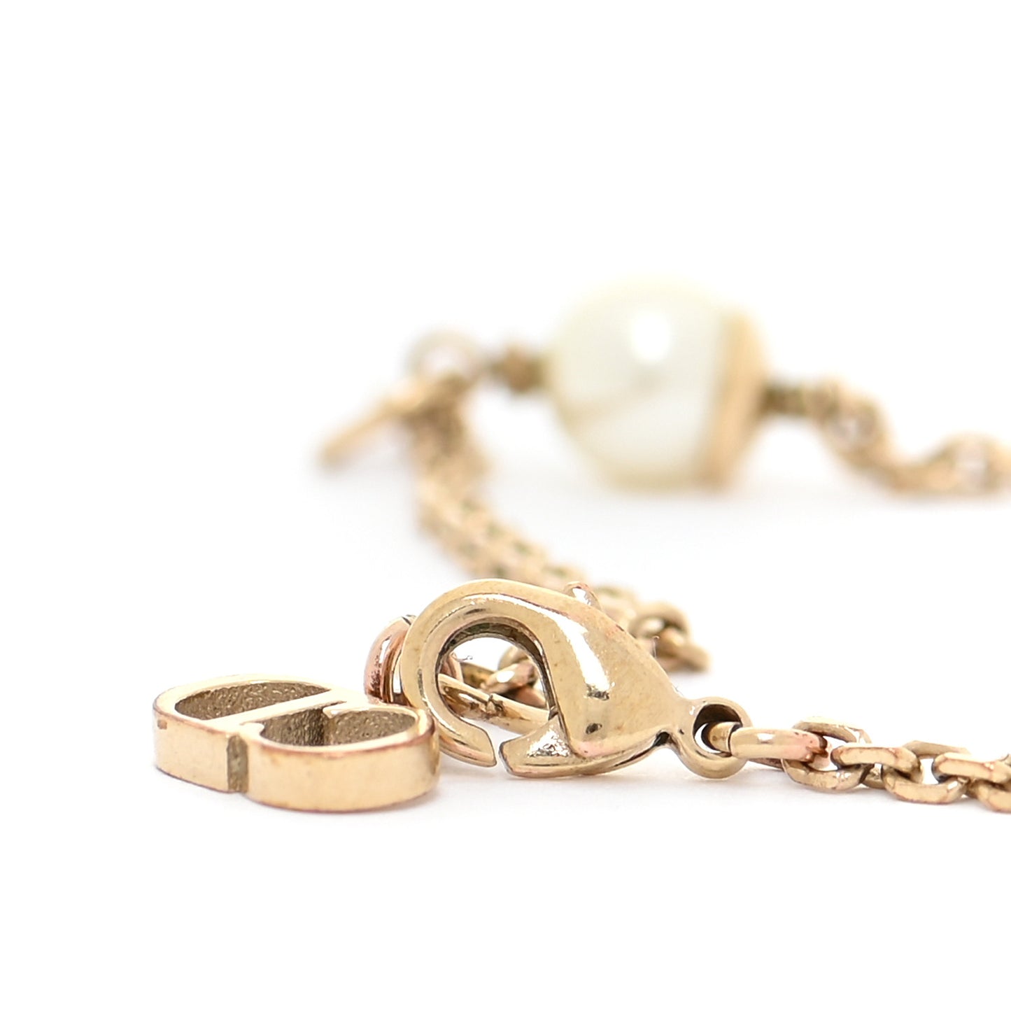 Pearl CD Bracelet Gold