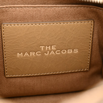 Marc Jacobs Shiny Crinkled Calfskin Mini The Tote Bag Light Brown 6 of 11