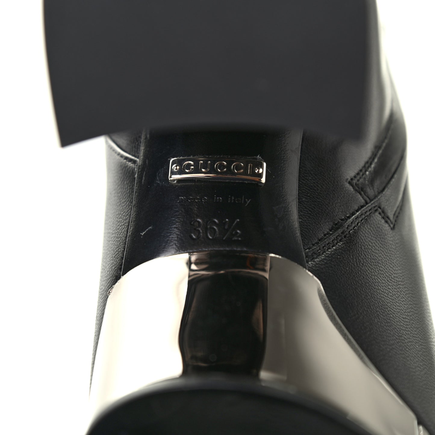 Malaga Kid Chrome Ankle Boots 36.5 Black