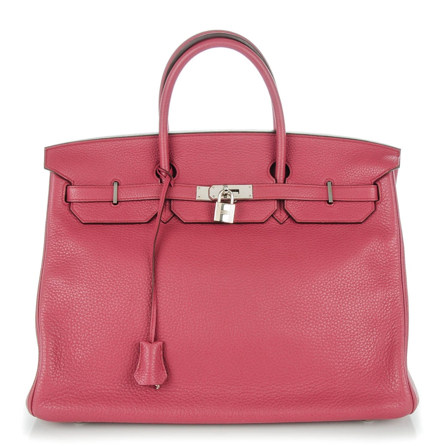 Taurillon Clemence Birkin 40 Bois de Rose