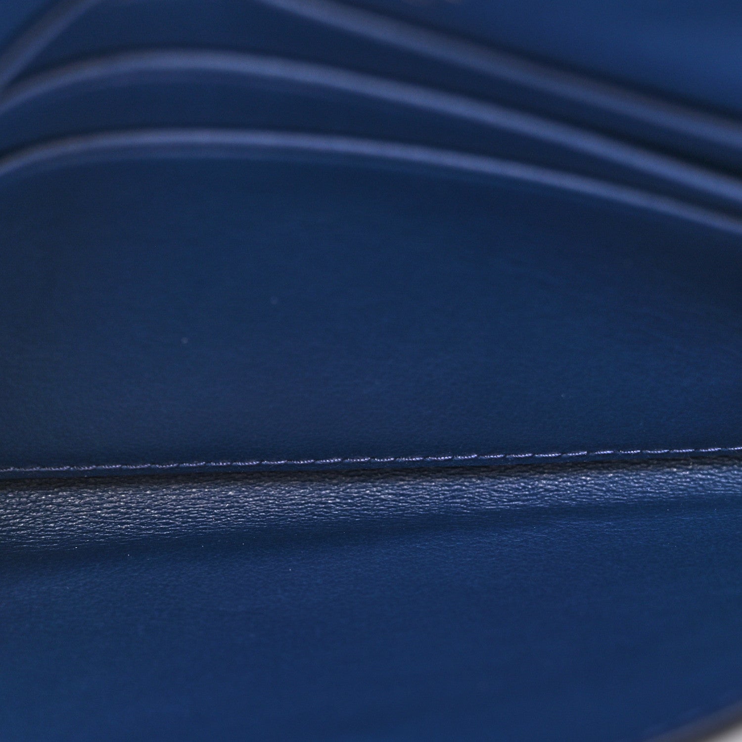 Prada Saffiano City Calf Clutch With Chain Bluette 5 of 7