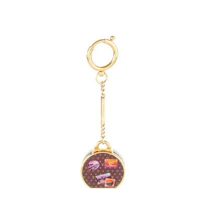 Louis Vuitton Monogram Hat Box Keychain 1 of 5