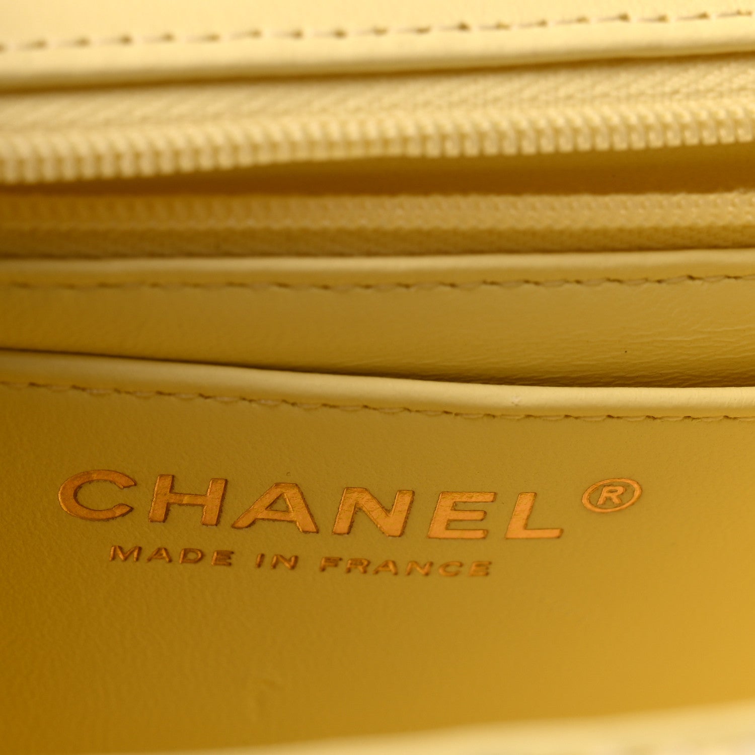 Chanel Tweed Quilted Mini Rectangular Flap Yellow Black 6 of 12