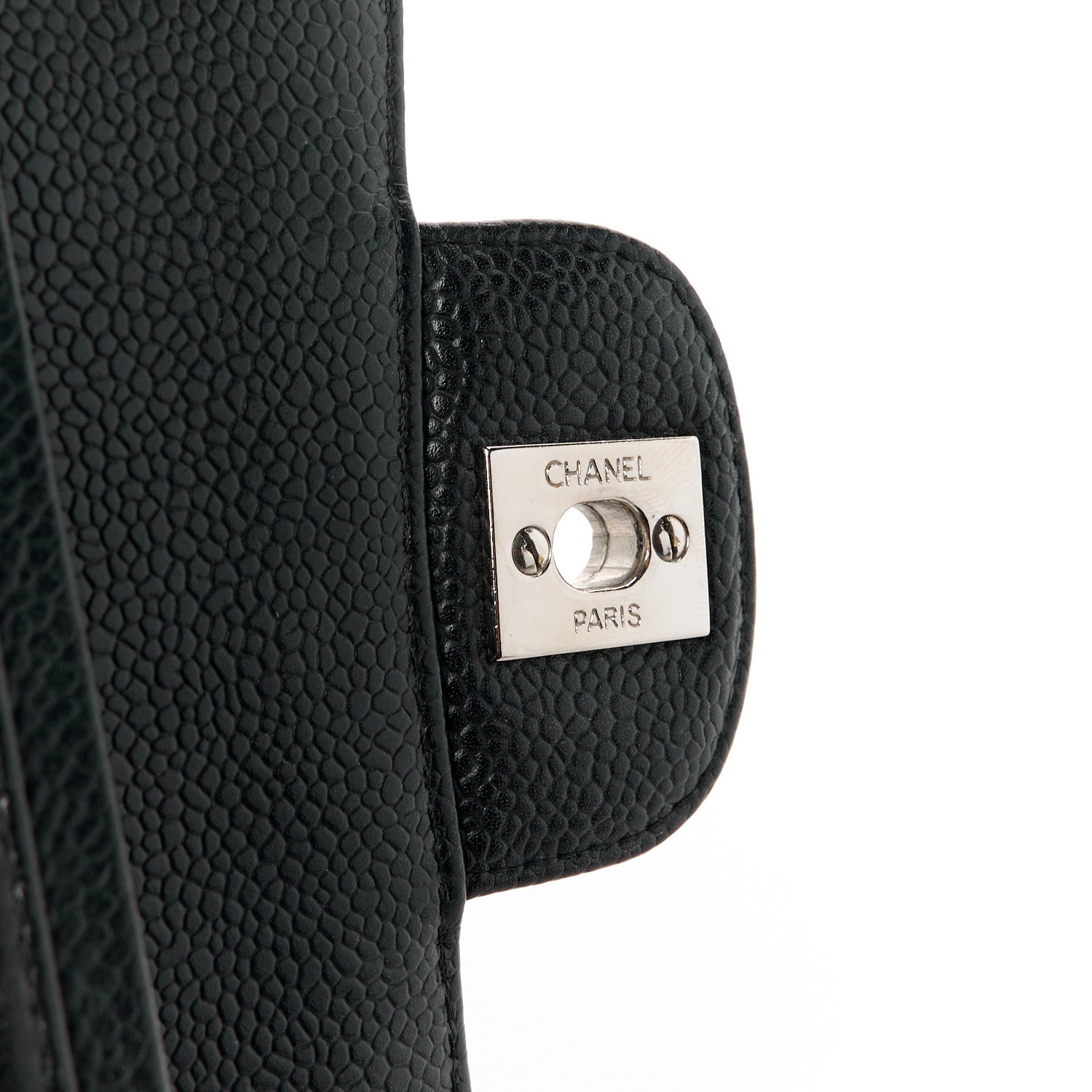 Chanel Caviar Quilted Medium Double Flap Bijoux Chain Black 7 of 14