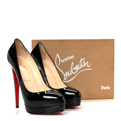 Christian Louboutin Patent Alti 160 Pumps 38.5 Black 9 of 9