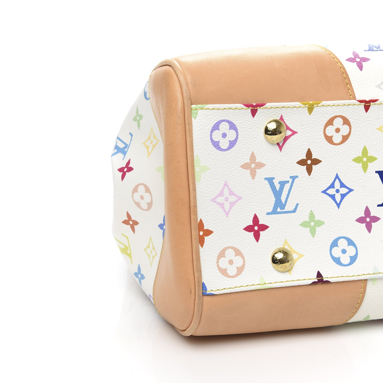 Louis Vuitton Monogram Multicolor Beverly GM White 7 of 10