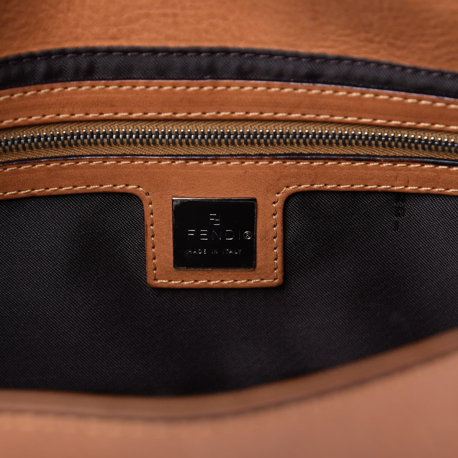 Fendi Nappa Baguette Honey 8 of 11