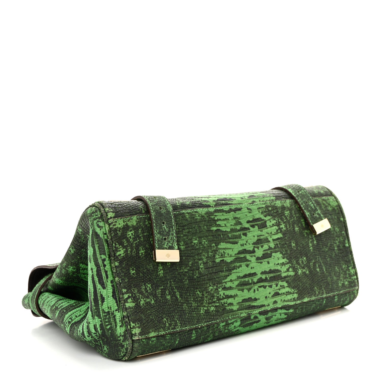 Mulberry Lizard Print Travel Day Grass Green 4 of 10