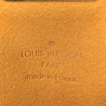 Louis Vuitton Monogram Denim Pochette Plat Clutch Blue 6 of 8
