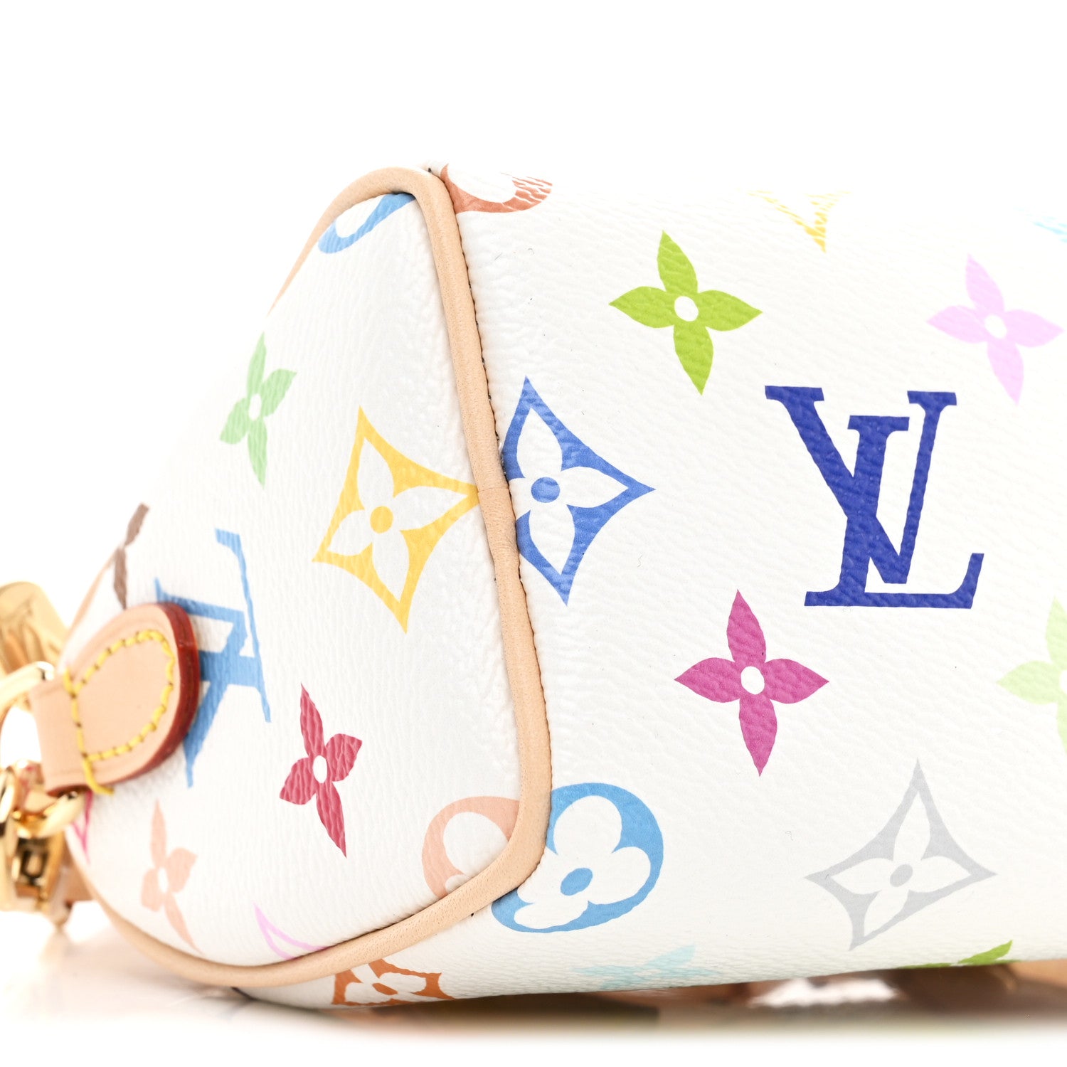 Louis Vuitton LV X TM Monogram Multicolor Nano Speedy White 8 of 9