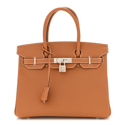 Hermes Epsom Birkin 30 Gold 1 of 11