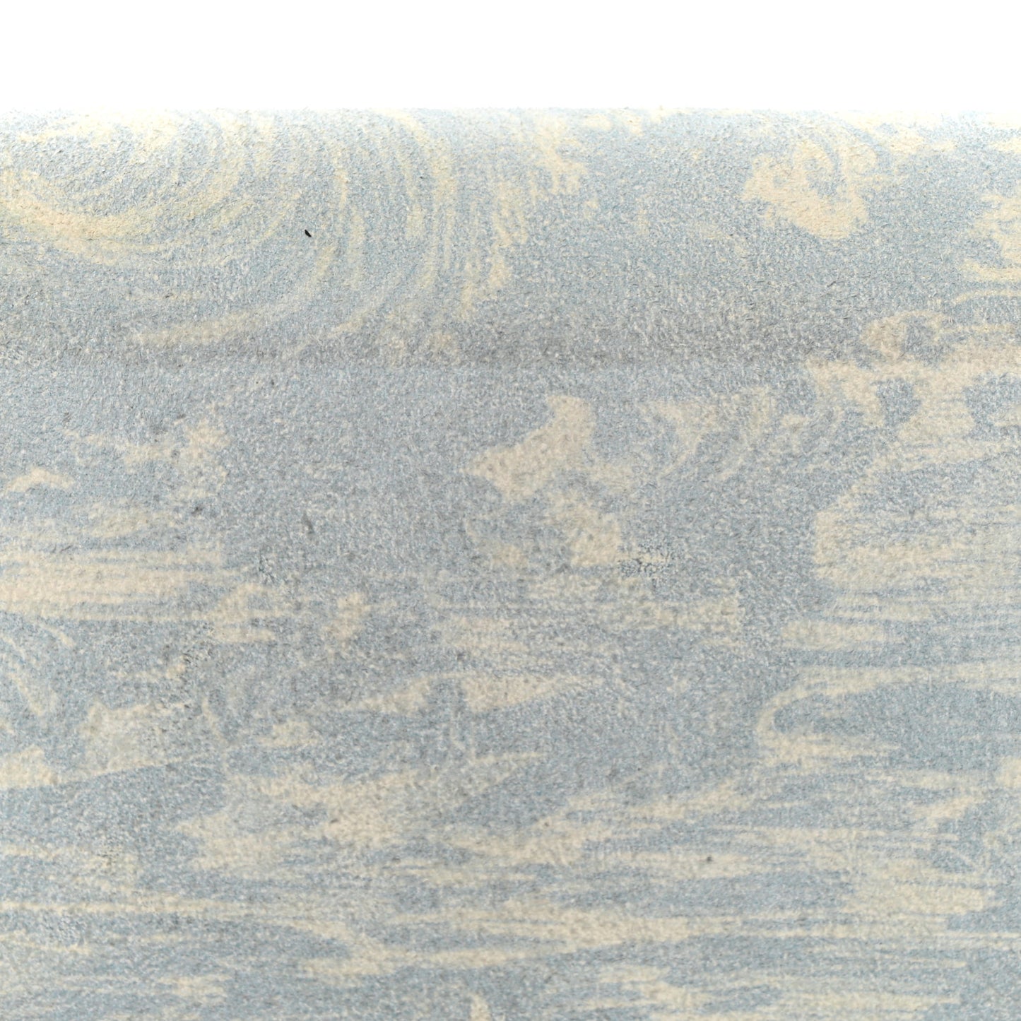 Suede Jitney 0.5 Waves Crossbody Bag Light Blue