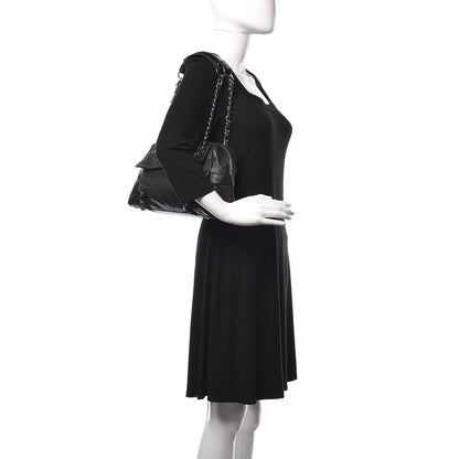 Chanel Lambskin Quilted Small Camera Case Black 2 of 10