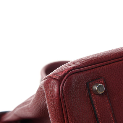 Hermes Togo Birkin 35 Rouge H 8 of 17