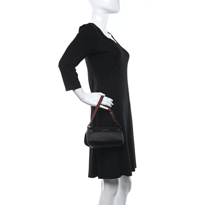 Gucci Denim Web Pochette Black 2 of 9