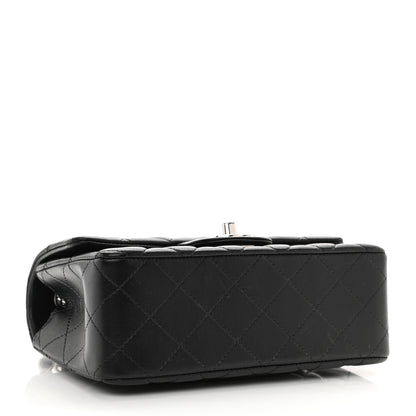 Chanel Lambskin Quilted Mini Rectangular Flap Black 4 of 10
