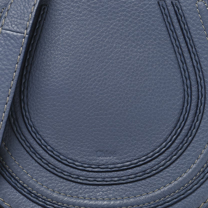 Chloe Calfskin Small Marcie Round Crossbody Bag Royal Navy 7 of 12