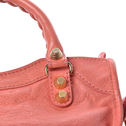 Balenciaga Agneau Giant 12 Gold Hardware Mini City Rose Azalee Rose Jaipur 19 of 20
