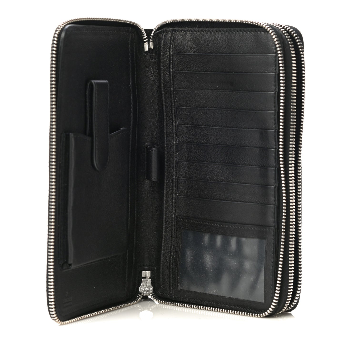 Crocodile Travel Document Case Black