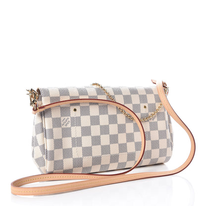 Louis Vuitton Damier Azur Favorite MM 3 of 10