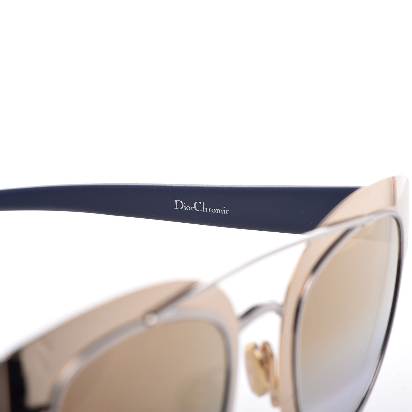 Chromic Sunglasses Gold Blue