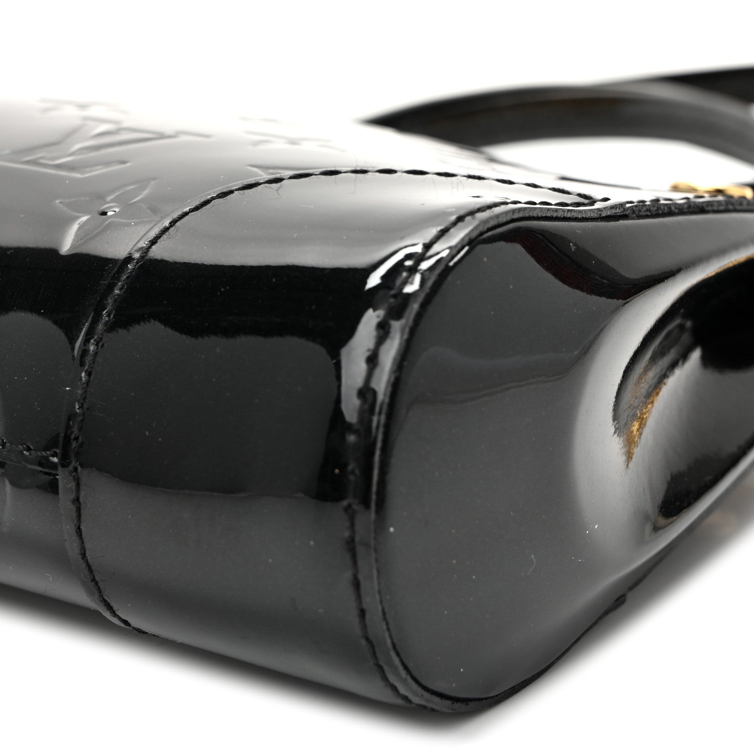 Louis Vuitton Vernis Santa Monica Clutch Noir Magnetique 10 of 10