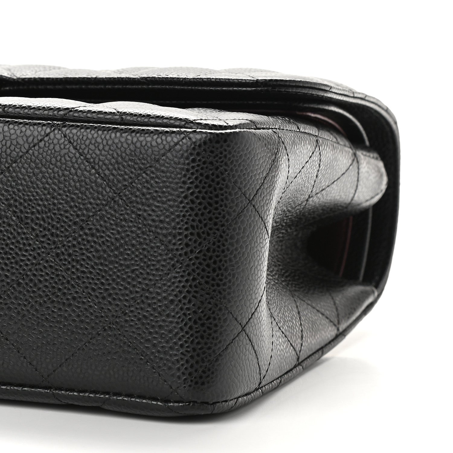 Chanel Caviar Quilted Jumbo Double Flap Black 8 of 8