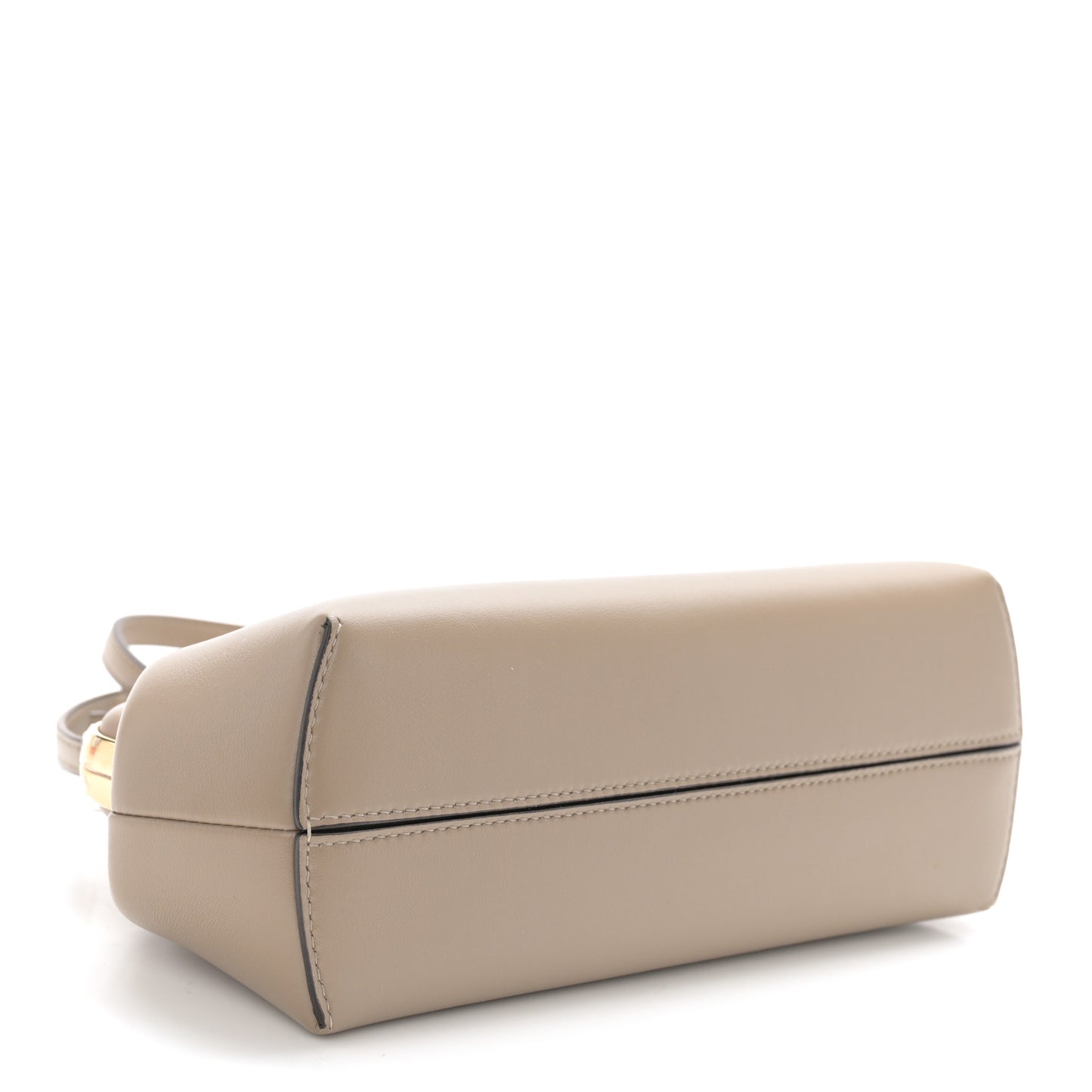 Shiny Nappa Small Fendi First Dove Gray