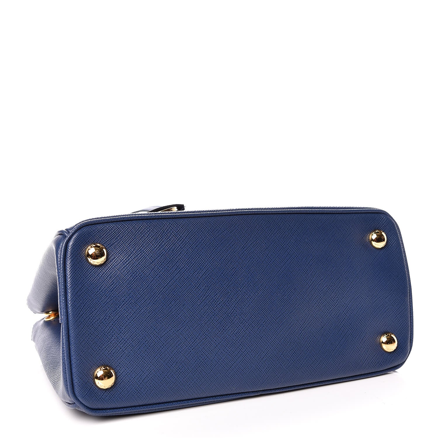 Prada Saffiano Lux Small Galleria Double Zip Tote Bluette 5 of 14