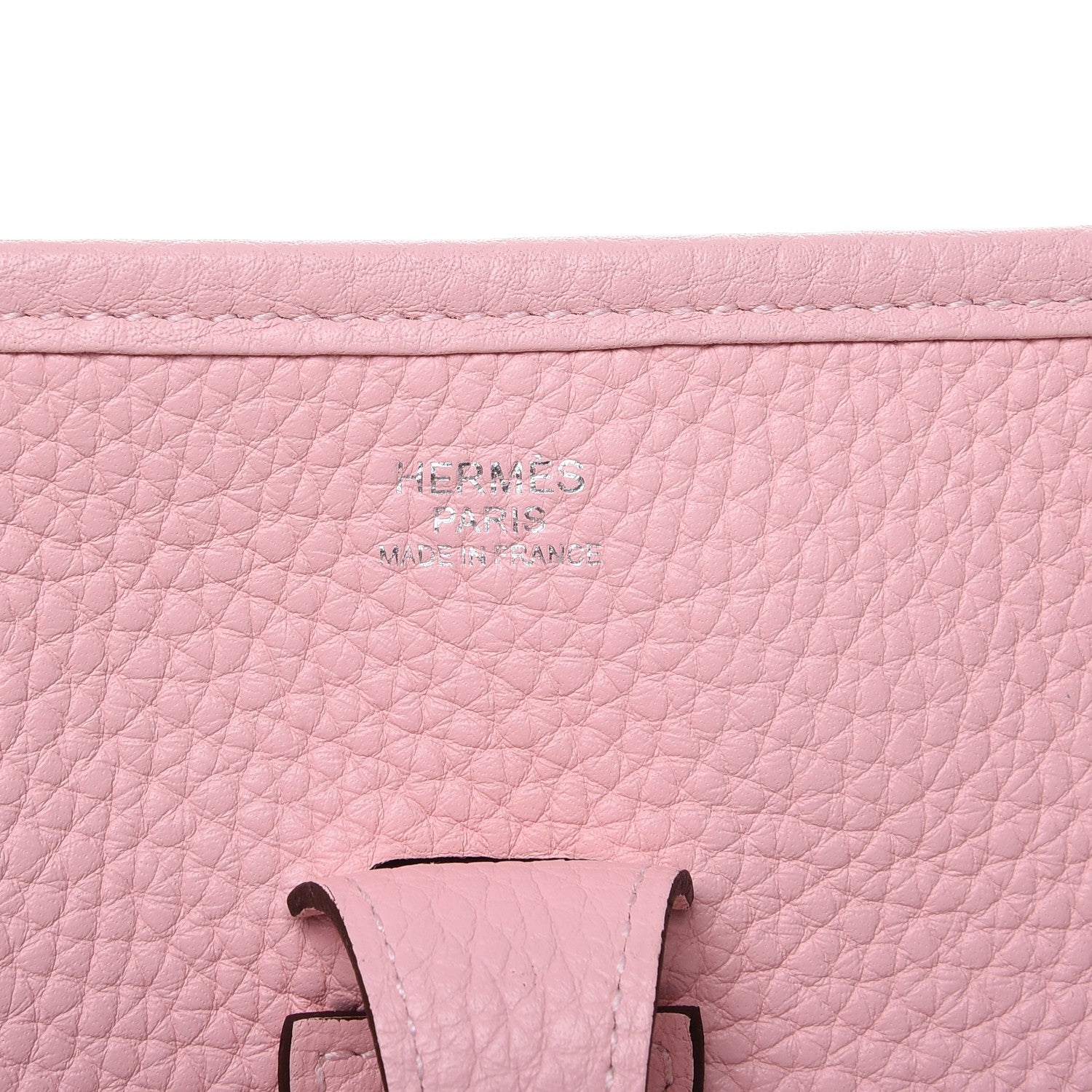 Hermes Taurillon Clemence Evelyne III PM Rose Sakura 6 of 11