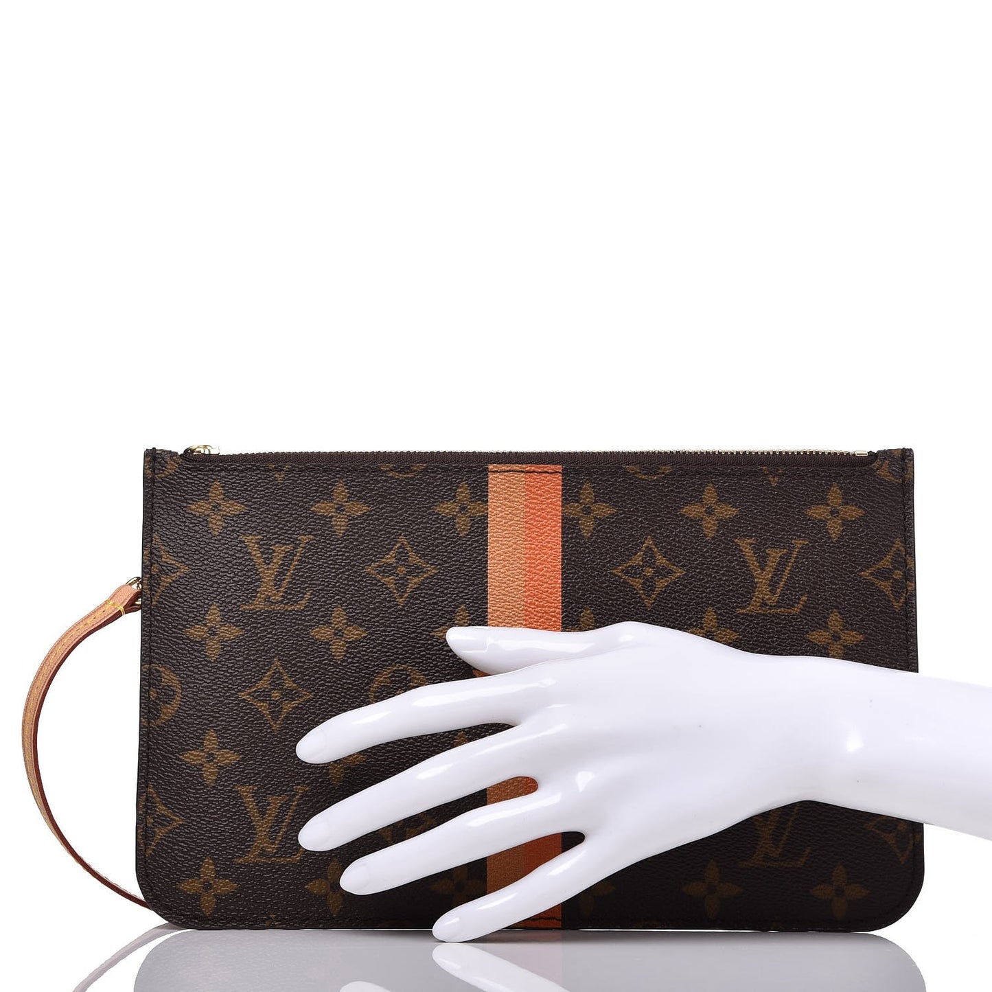 Monogram My LV Heritage Neverfull MM GM Pochette Moutarde Orange
