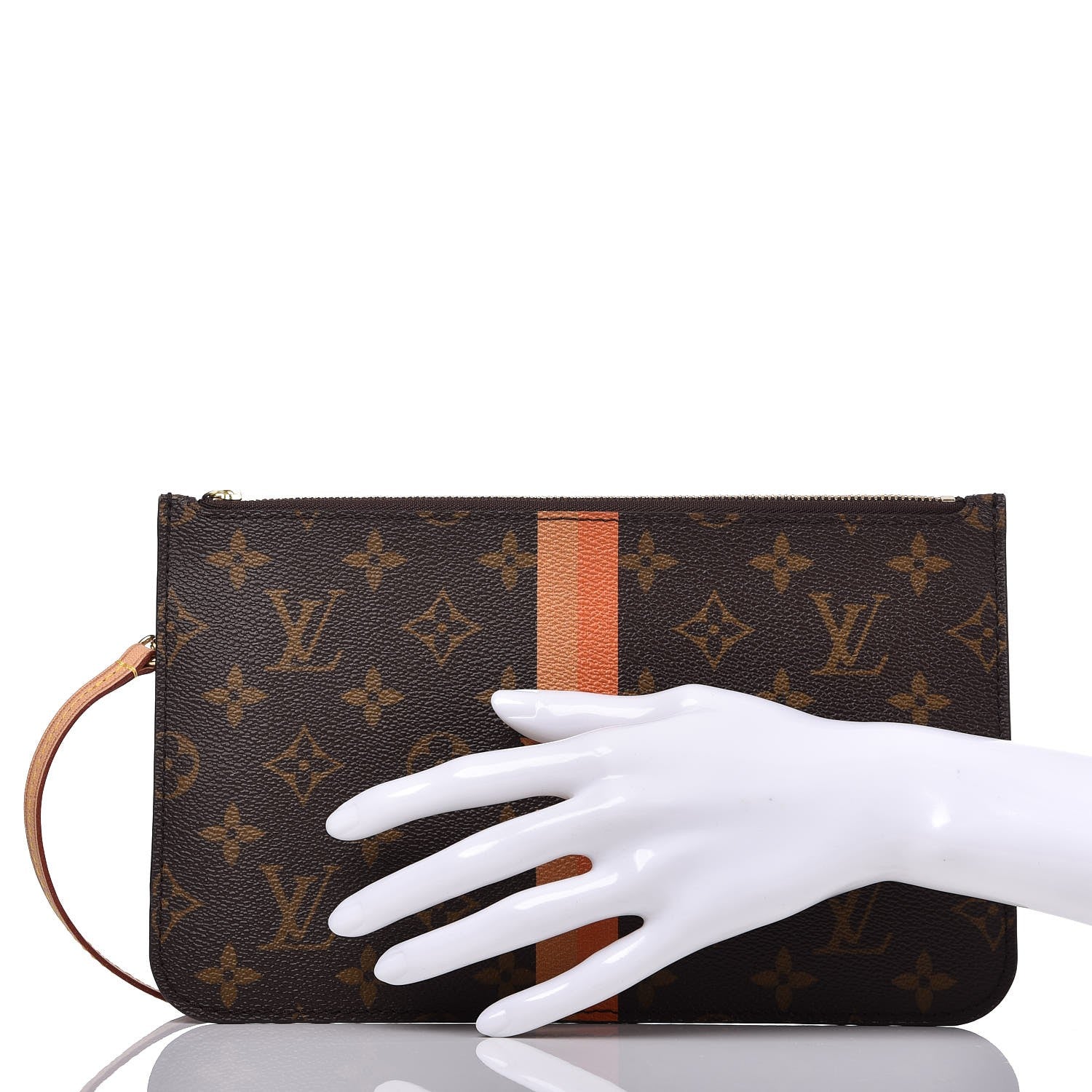 Louis Vuitton Monogram My LV Heritage Neverfull MM GM Pochette Moutarde Orange 2 of 8
