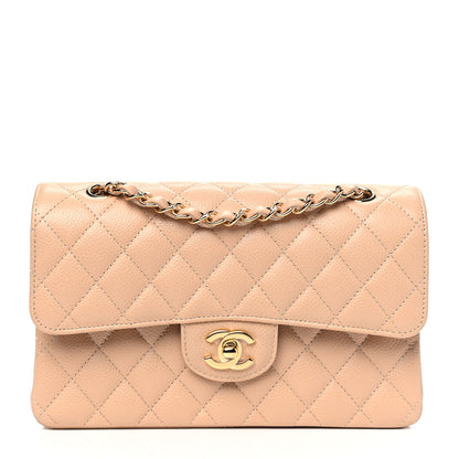 Chanel Caviar Quilted Small Double Flap Beige 1 of 4