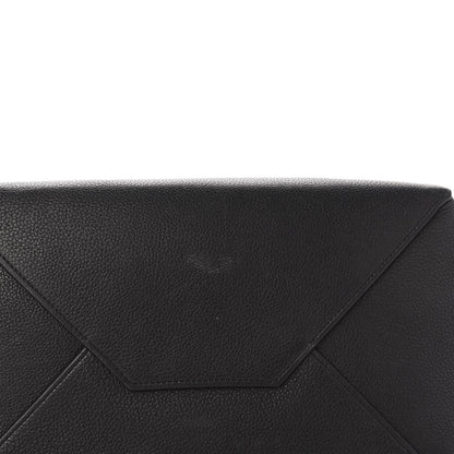 Celine Soft Grained Calfskin Small Belt Cabas Phantom Black 12 of 13