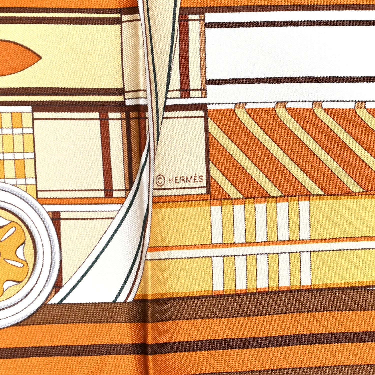Hermes Silk Voltes Et Pirouettes 90 3 of 6