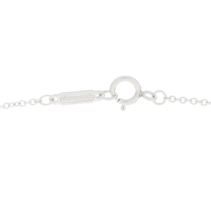 Tiffany Platinum Diamond Letters L Pendant Necklace 4 of 5