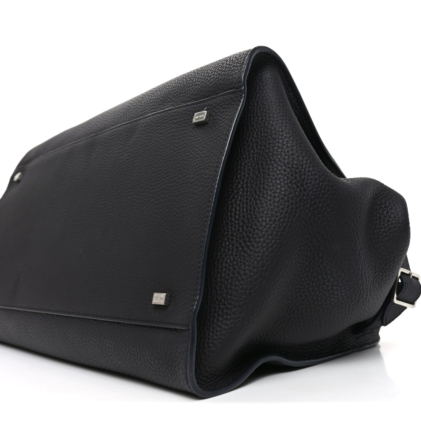 Matte Grained Calfskin Soft Margaux 15 Midnight