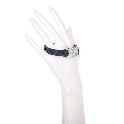 Chopard 18K White Gold Alligator 22mm Classique Quartz Watch 2 of 9