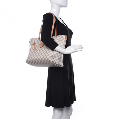 Louis Vuitton Damier Azur Iena MM 2 of 9