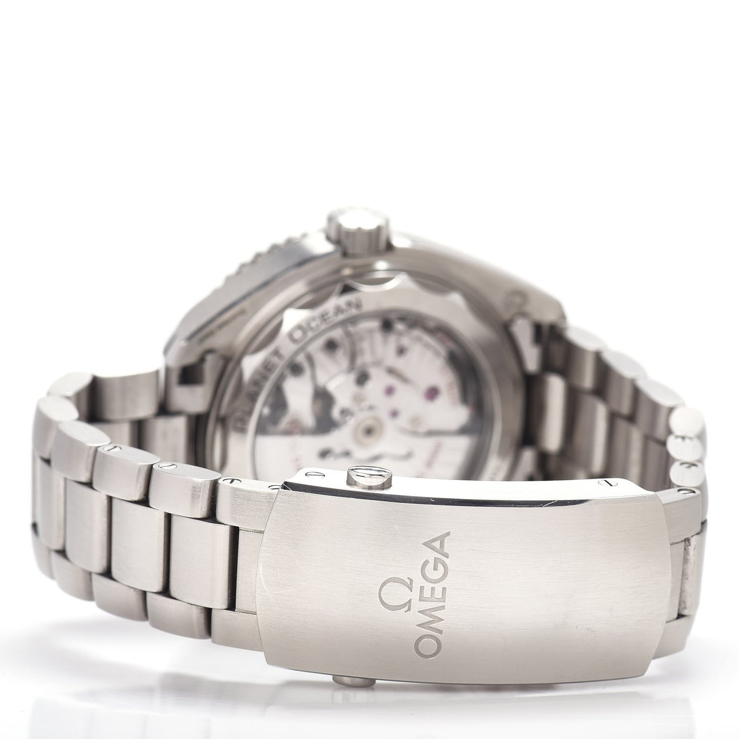 Stainless Steel 43mm Seamaster Planet Ocean GMT Automatic Watch Black 215.30.44.22.01.001