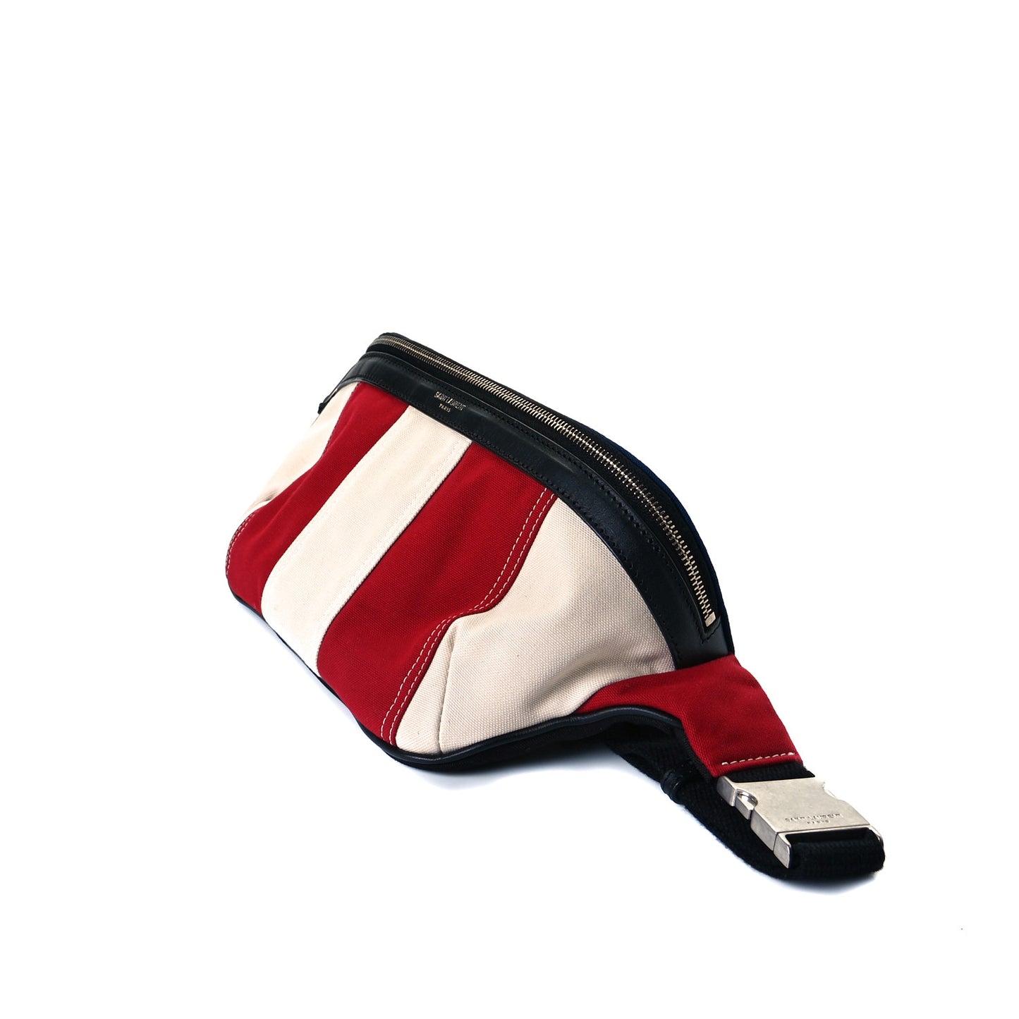 Canvas Classic Belt Bag Red Blue White