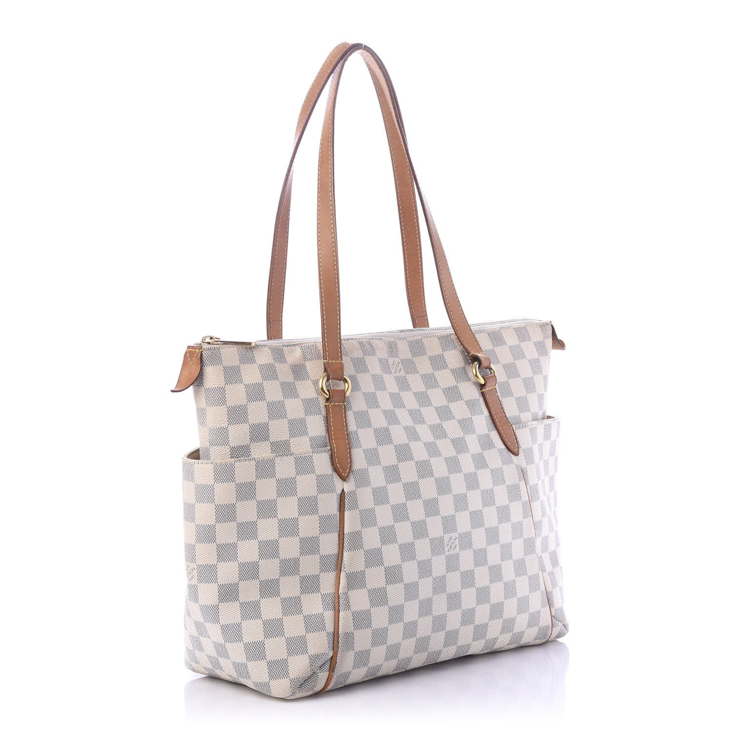 Louis Vuitton Damier Azur Totally MM 3 of 11