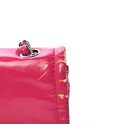 Chanel Glazed Calfskin Small Lipstick Flap Bag Fuchsia 16 of 20