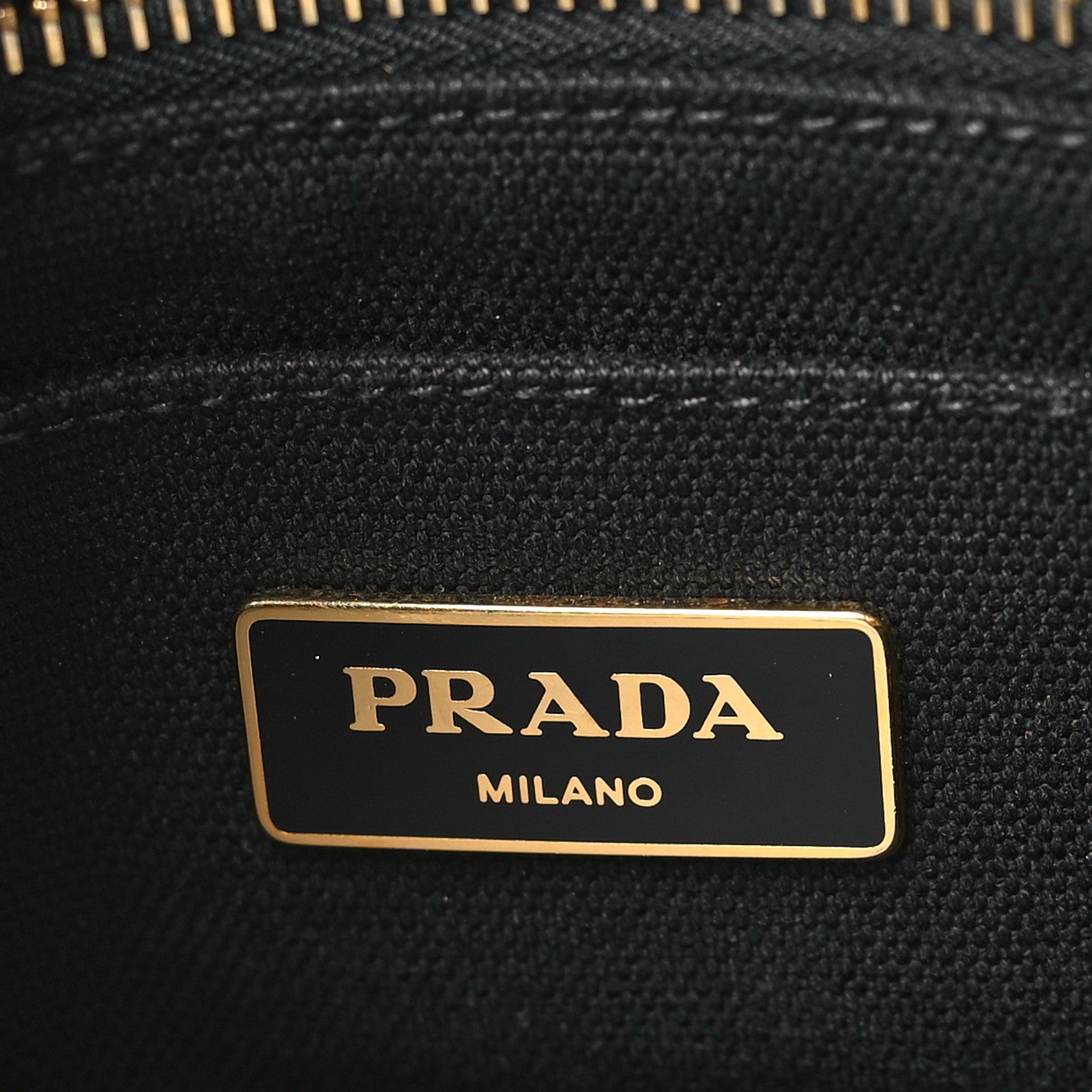 Prada Canapa Logo Tote Black 6 of 8