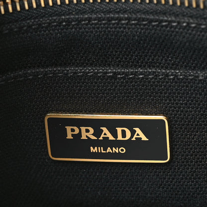 Prada Canapa Logo Tote Black 6 of 8