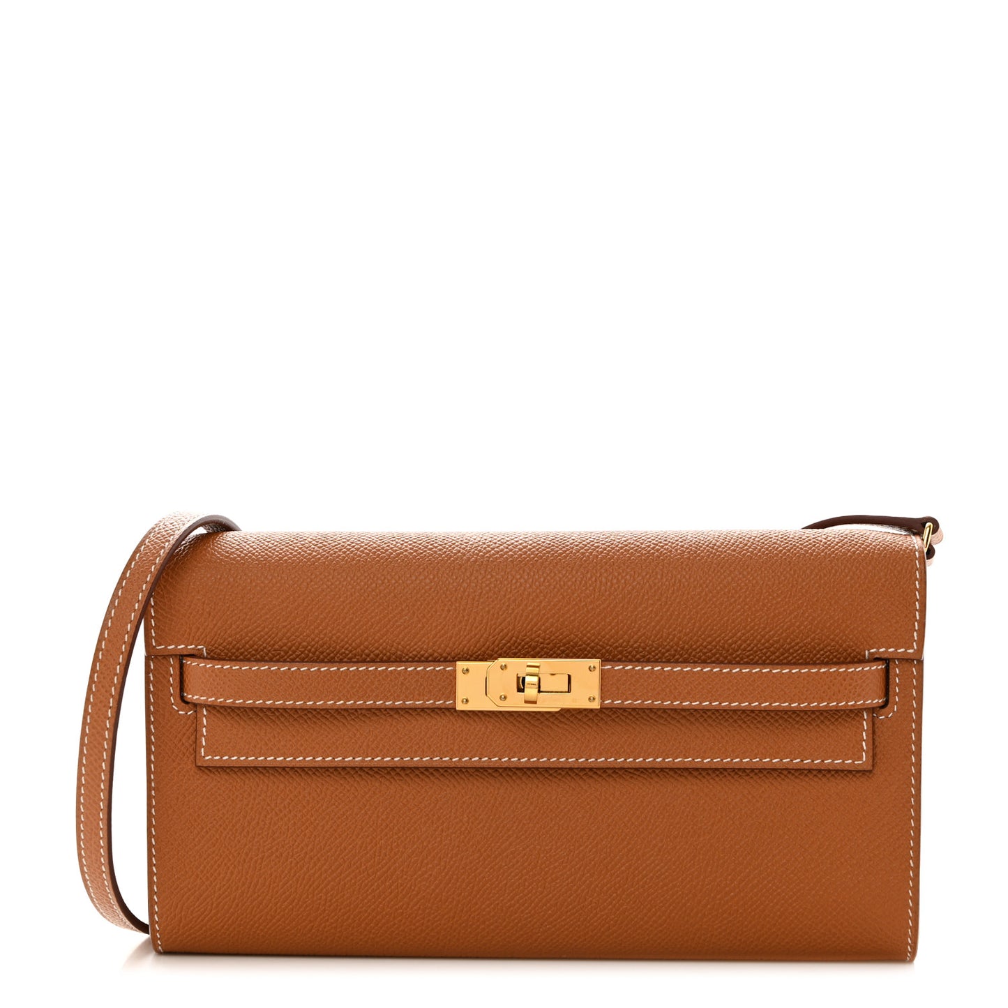 Epsom Kelly Wallet To Go Gold