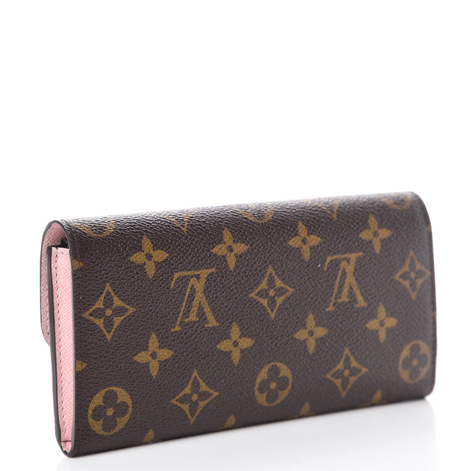 Louis Vuitton Monogram Emilie Wallet Rose Ballerine 3 of 9