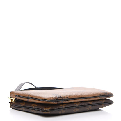 Louis Vuitton Reverse Monogram Giant Double Zip Pochette 3 of 10